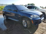 2012 Bmw X5 Xdrive35d Blue vin: 5UXZW0C54CL669208