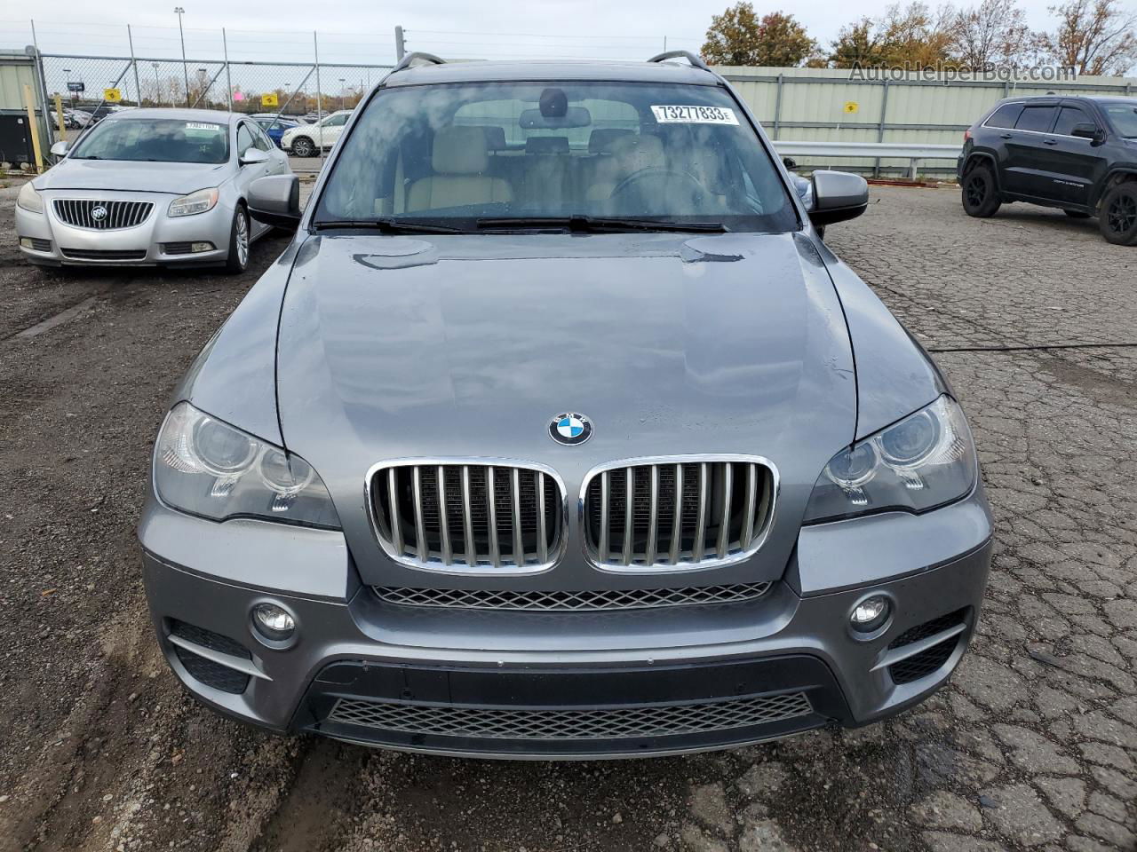 2012 Bmw X5 Xdrive35d Серебряный vin: 5UXZW0C54CL673257