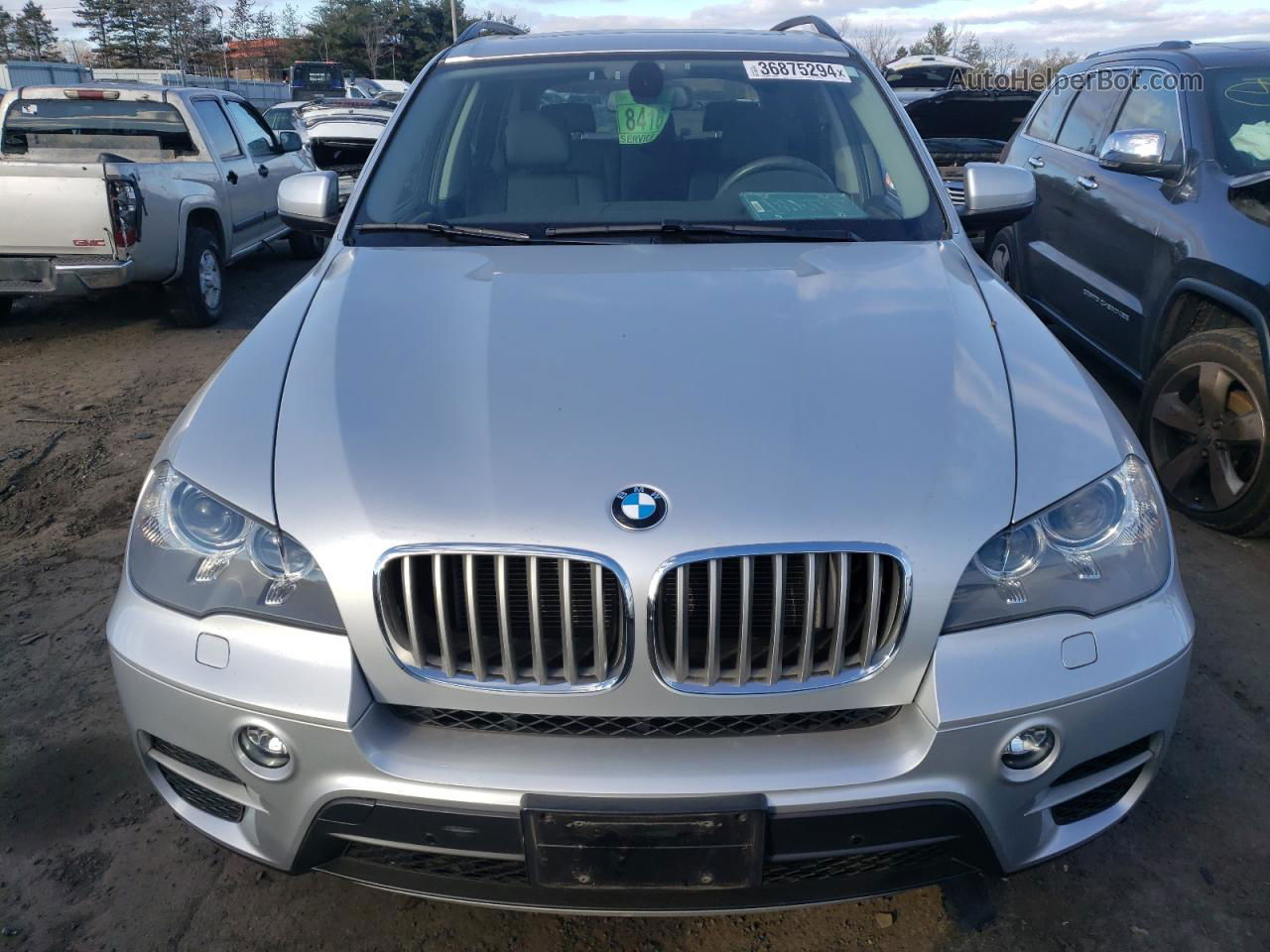 2012 Bmw X5 Xdrive35d Gray vin: 5UXZW0C54CL674666