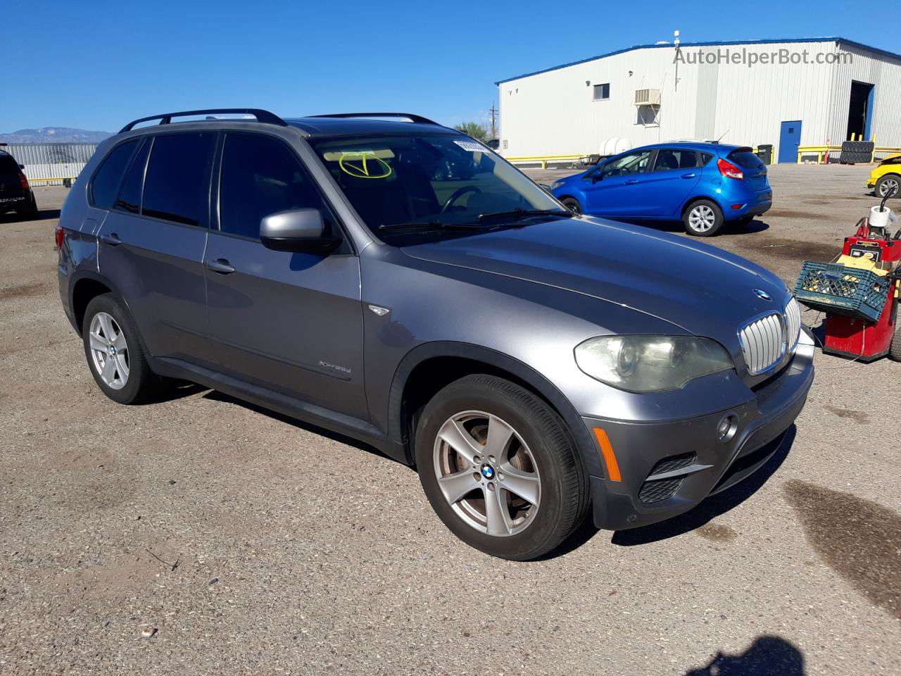 2011 Bmw X5 Xdrive35d Charcoal vin: 5UXZW0C55BL369093