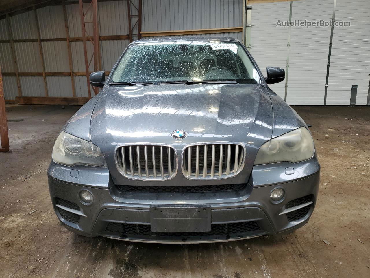 2011 Bmw X5 Xdrive35d Gray vin: 5UXZW0C55BL370681