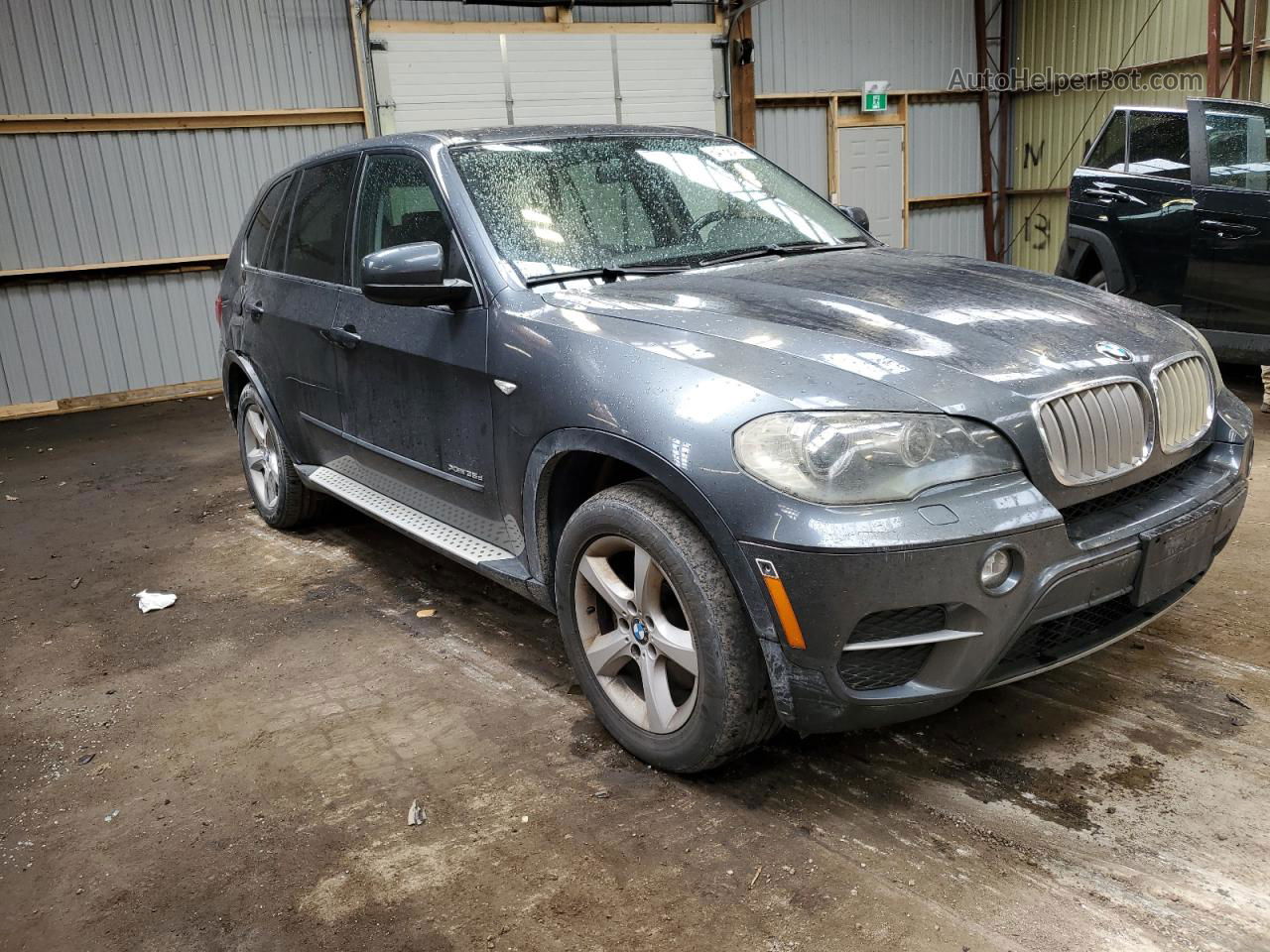 2011 Bmw X5 Xdrive35d Gray vin: 5UXZW0C55BL370681