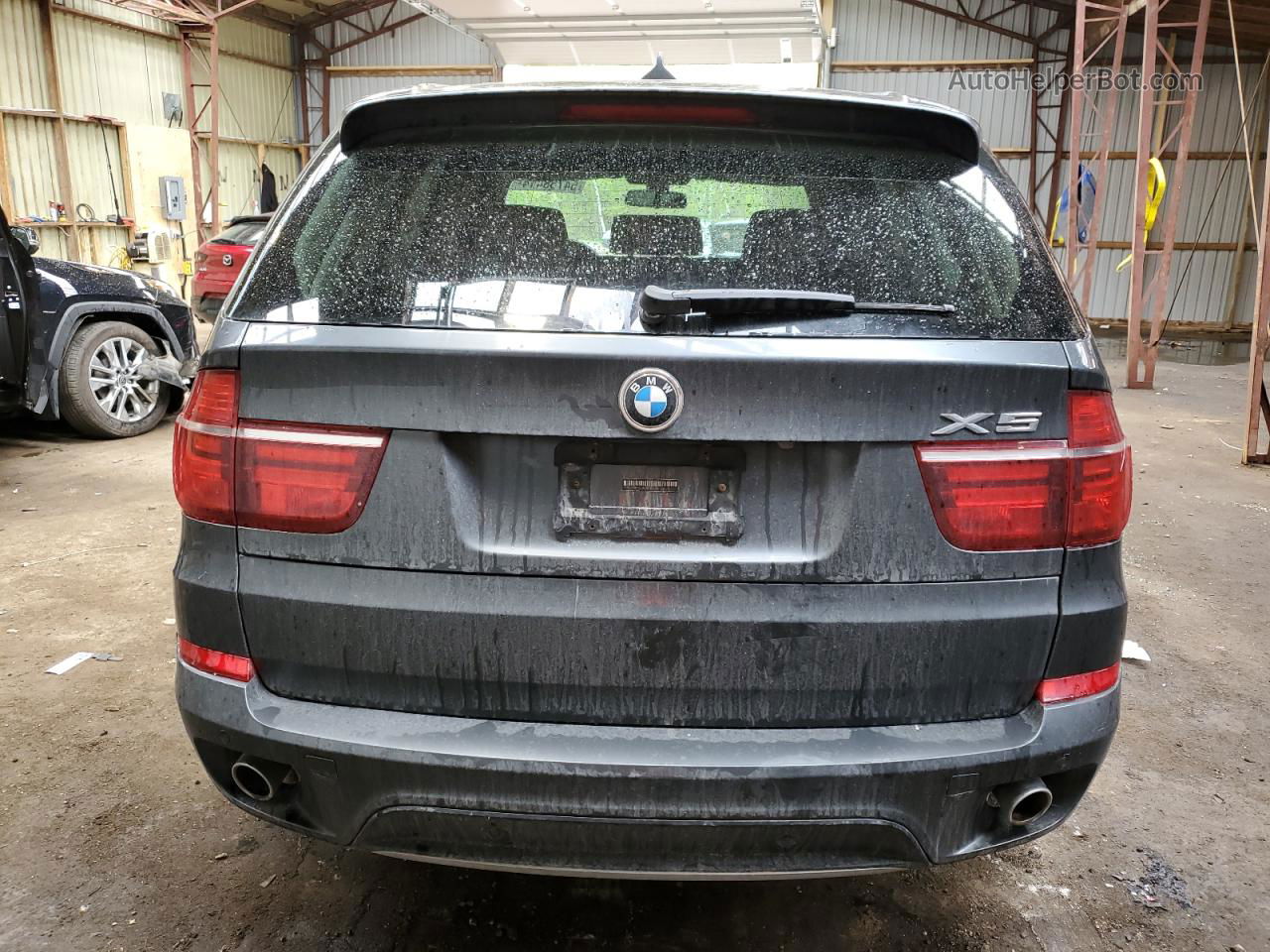 2011 Bmw X5 Xdrive35d Gray vin: 5UXZW0C55BL370681