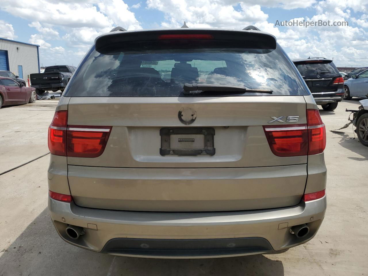 2011 Bmw X5 Xdrive35d Tan vin: 5UXZW0C55BL371202