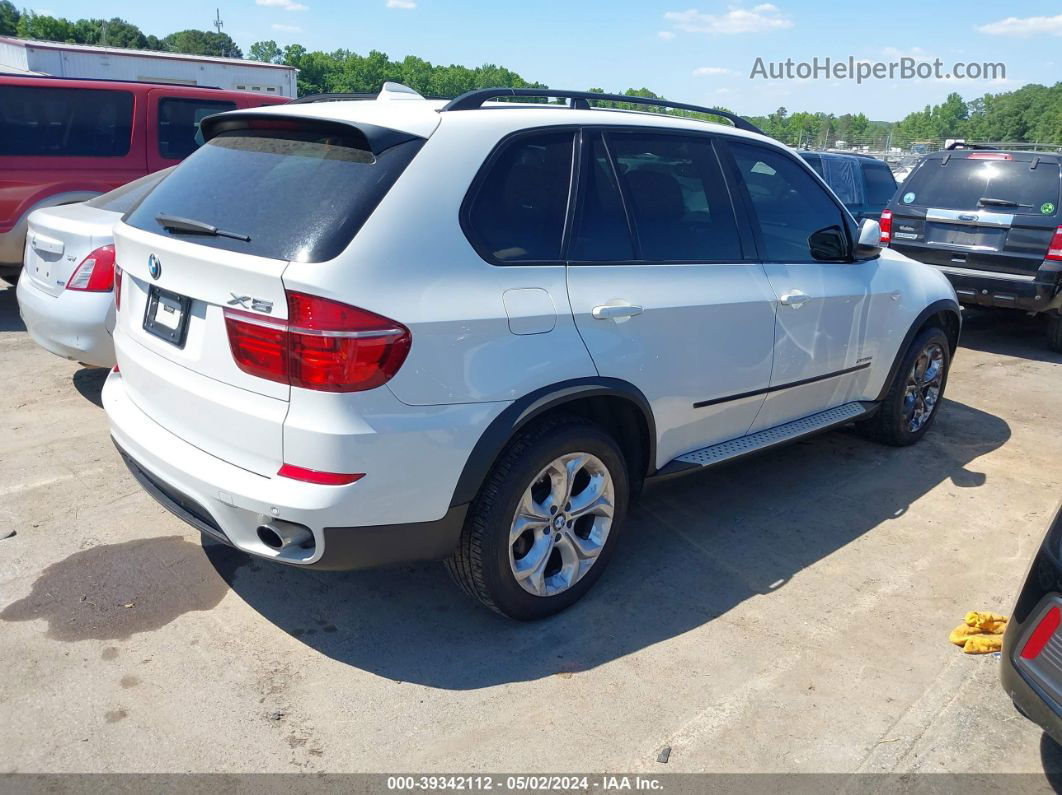 2012 Bmw X5 Xdrive35d White vin: 5UXZW0C55CL664566