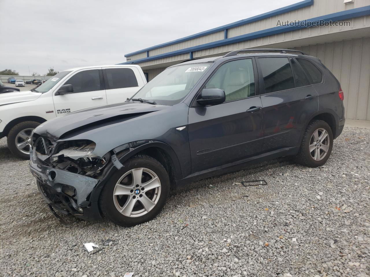 2012 Bmw X5 Xdrive35d Gray vin: 5UXZW0C55CL664728