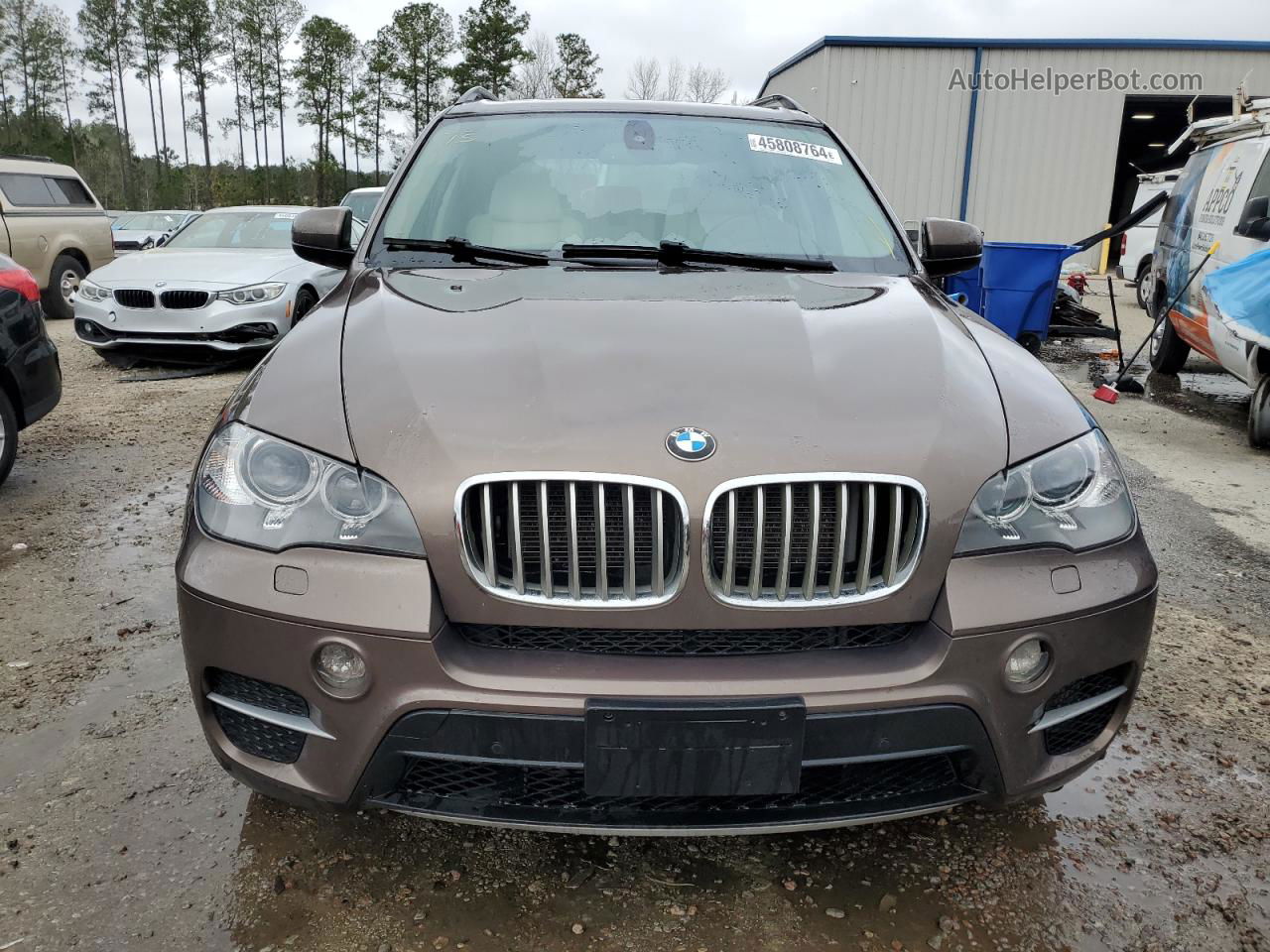 2012 Bmw X5 Xdrive35d Brown vin: 5UXZW0C55CL664776