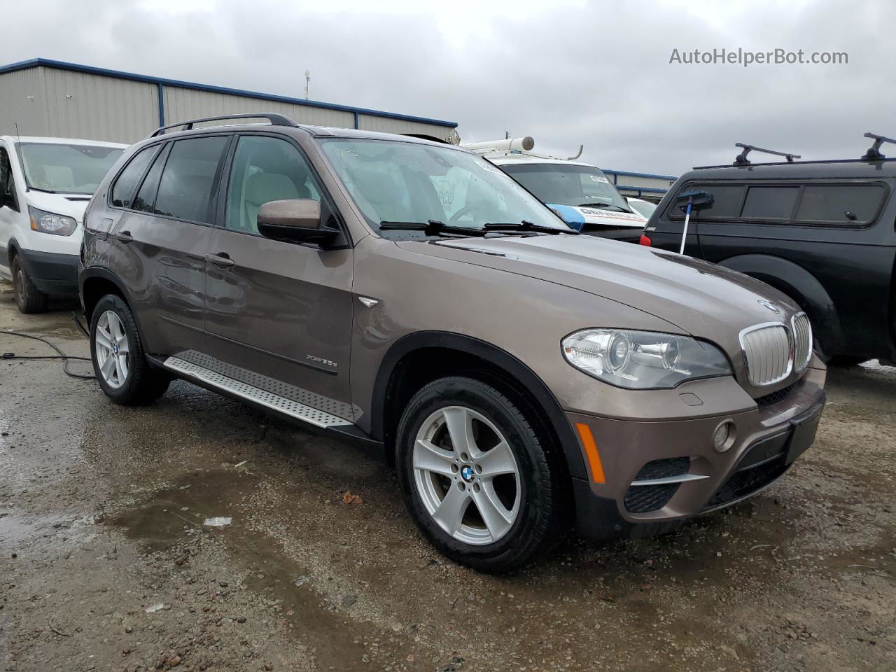 2012 Bmw X5 Xdrive35d Brown vin: 5UXZW0C55CL664776