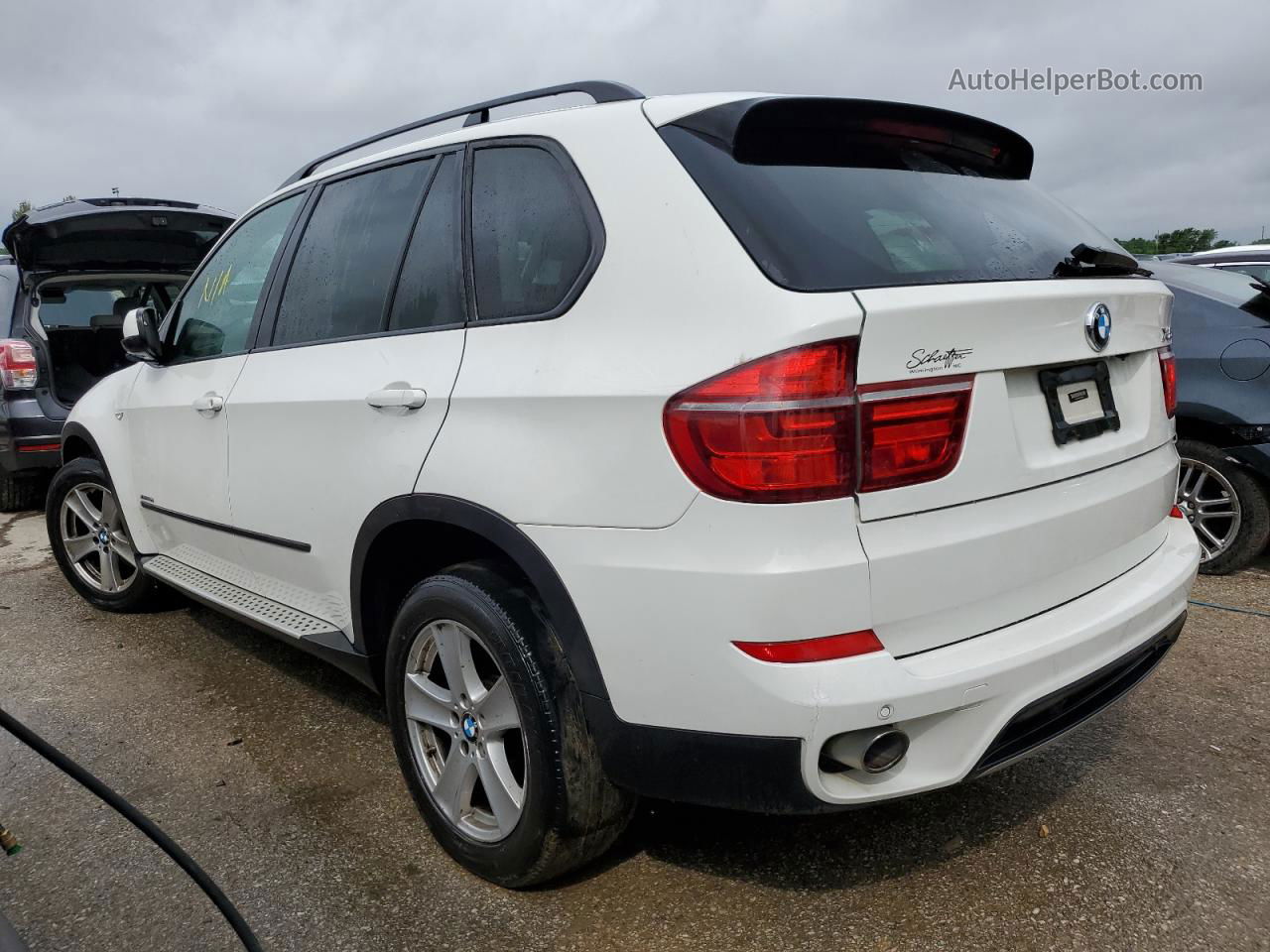 2012 Bmw X5 Xdrive35d White vin: 5UXZW0C55CL666785