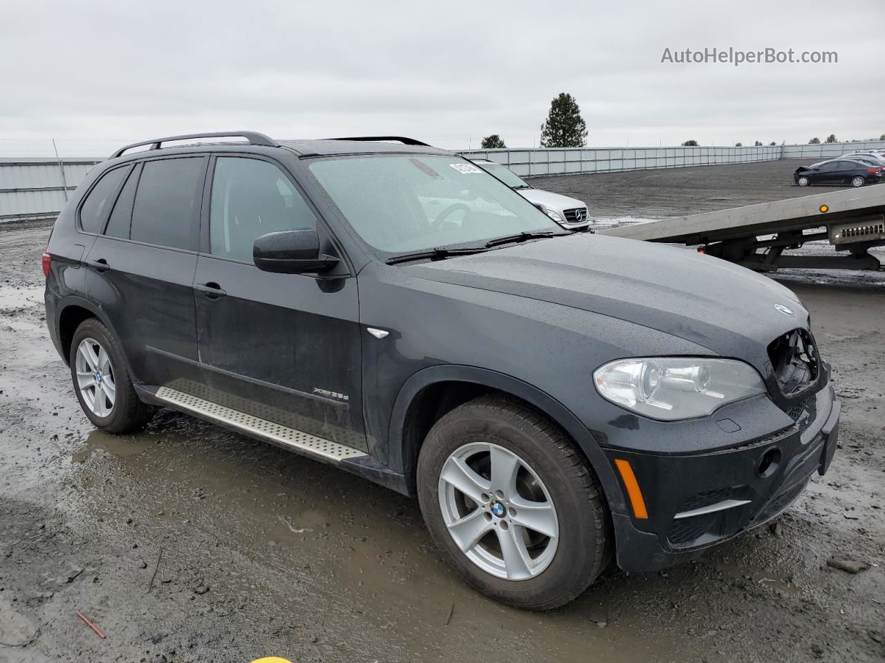 2012 Bmw X5 Xdrive35d Black vin: 5UXZW0C55CL674093