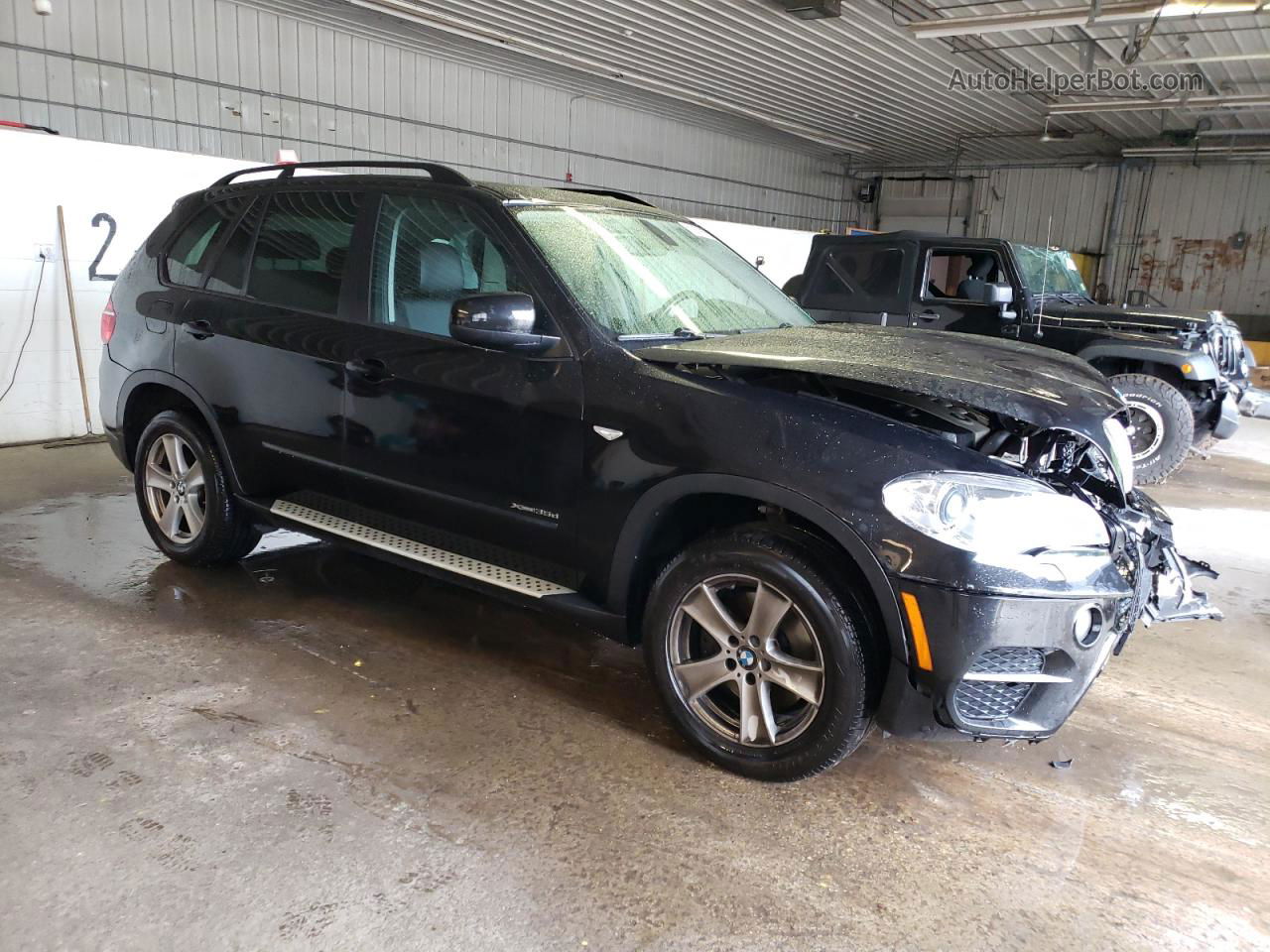 2012 Bmw X5 Xdrive35d Черный vin: 5UXZW0C55CL674577