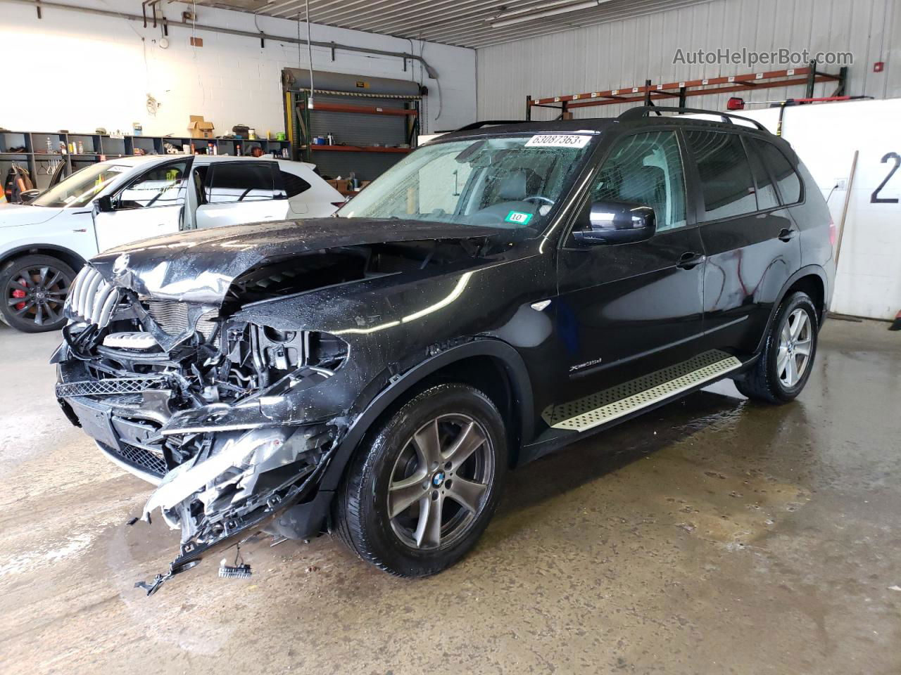 2012 Bmw X5 Xdrive35d Black vin: 5UXZW0C55CL674577