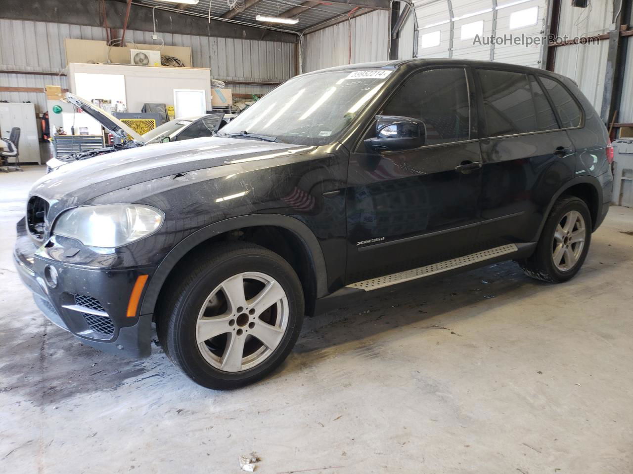 2011 Bmw X5 Xdrive35d Black vin: 5UXZW0C56BL371130