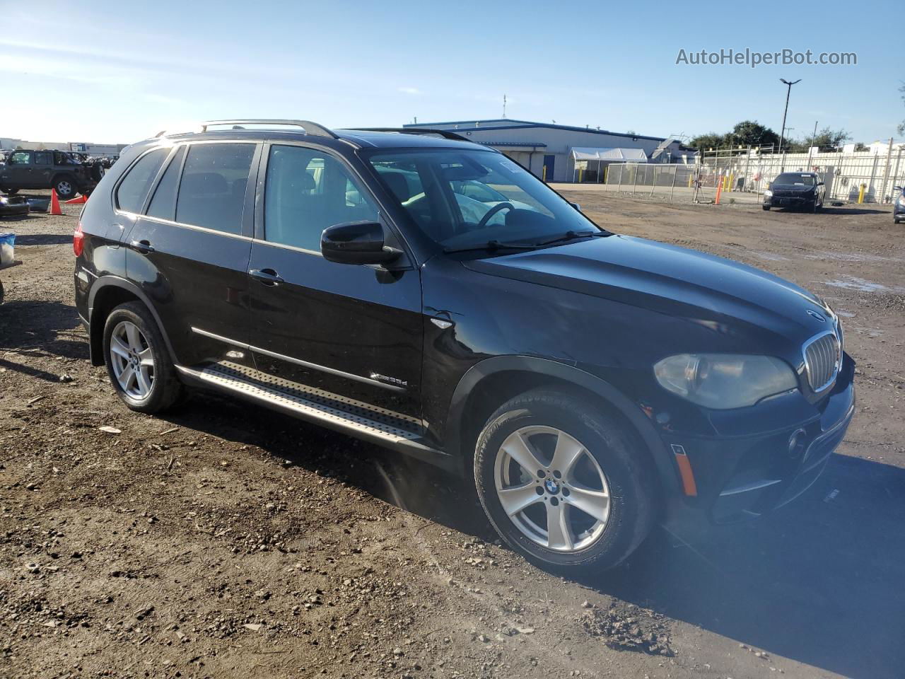 2011 Bmw X5 Xdrive35d Black vin: 5UXZW0C56BL662579