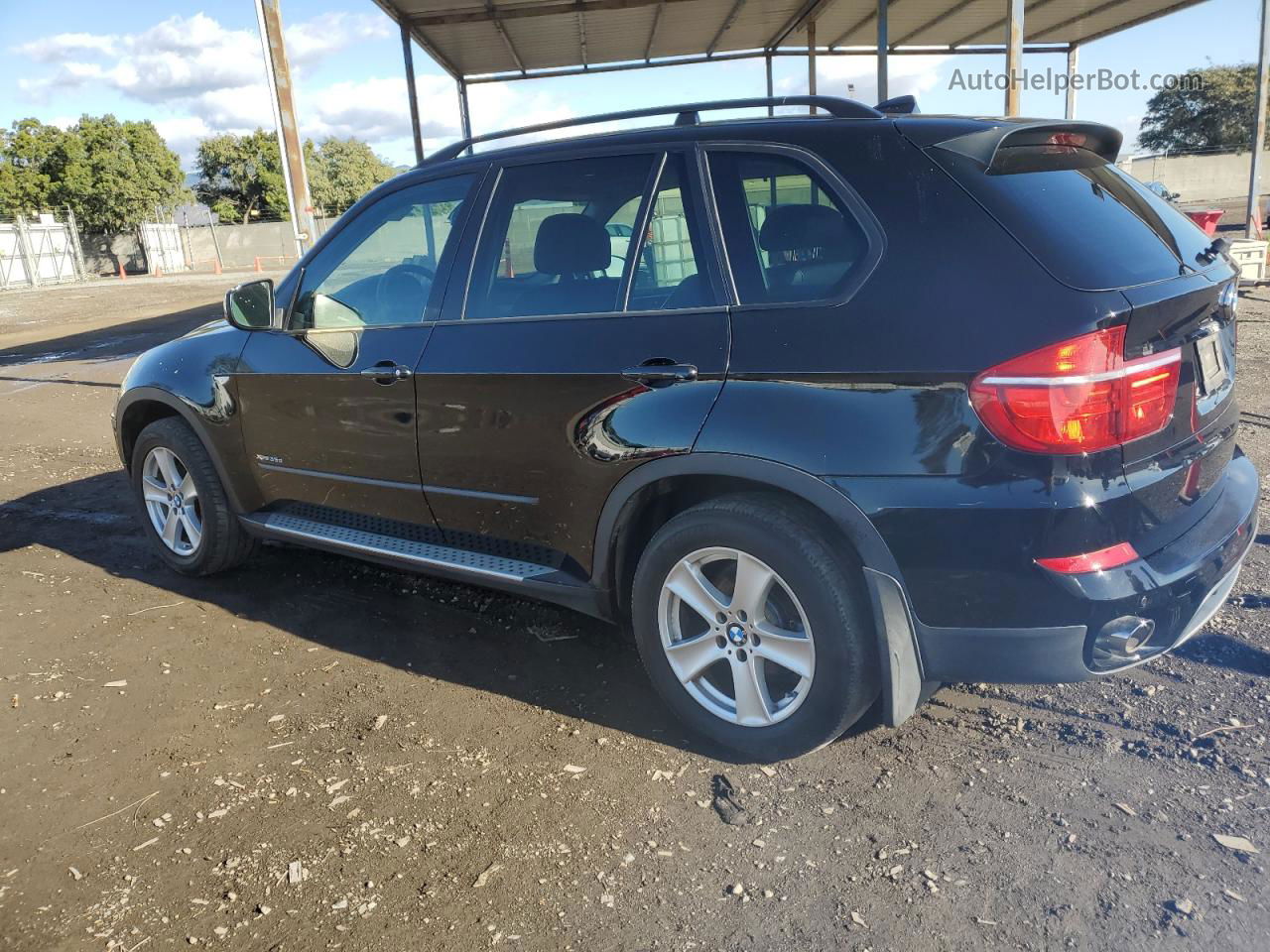 2011 Bmw X5 Xdrive35d Black vin: 5UXZW0C56BL662579