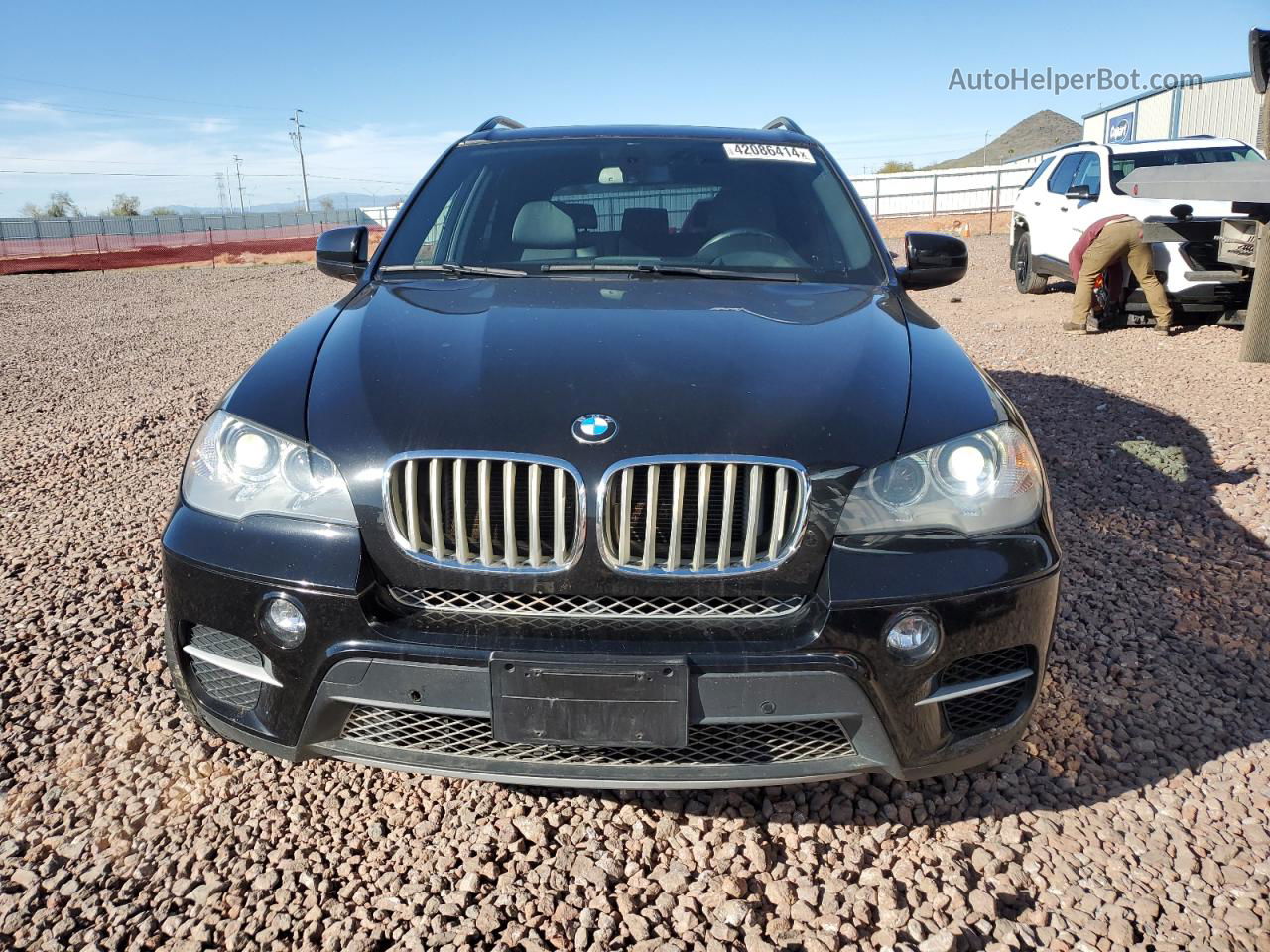 2012 Bmw X5 Xdrive35d Black vin: 5UXZW0C56CL668903