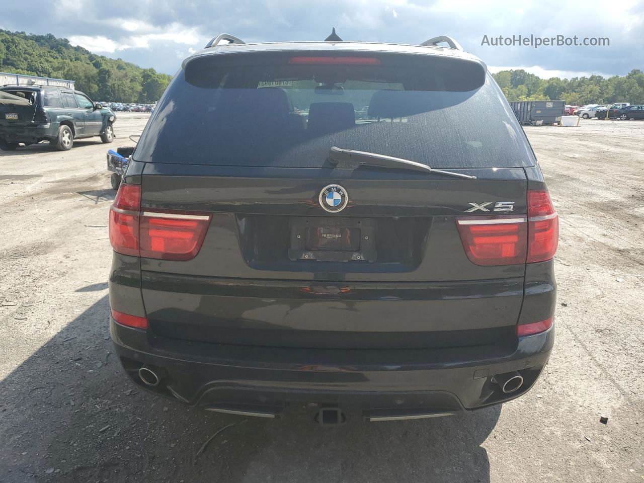 2012 Bmw X5 Xdrive35d Black vin: 5UXZW0C56CL672594