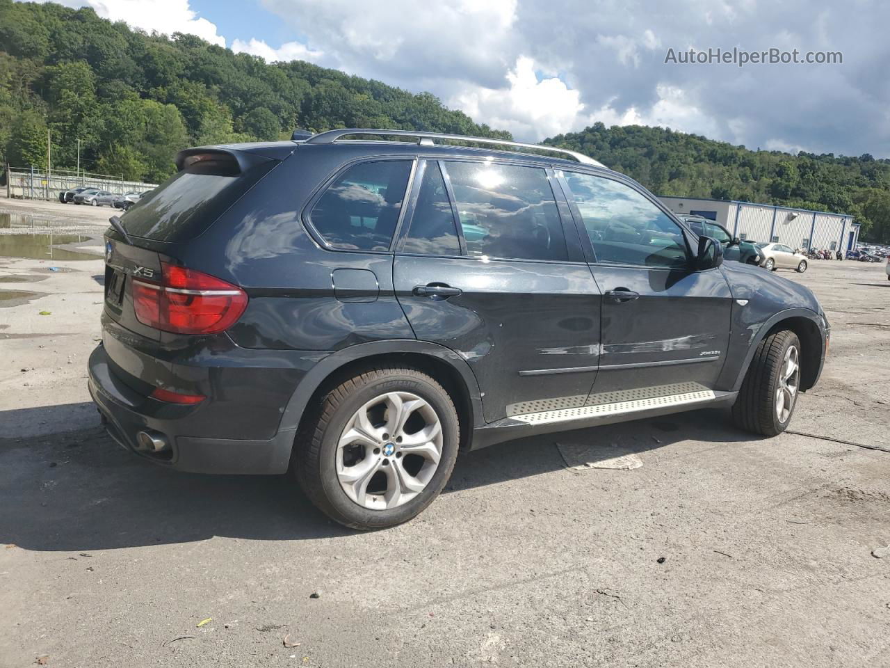 2012 Bmw X5 Xdrive35d Черный vin: 5UXZW0C56CL672594