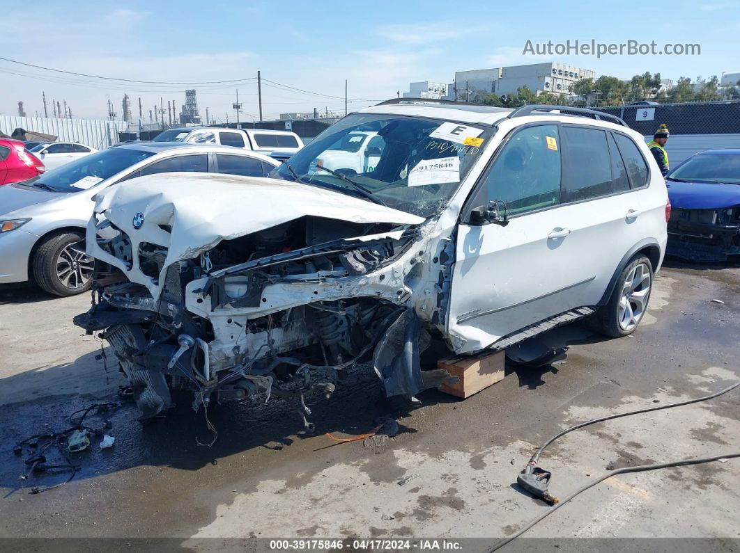 2012 Bmw X5 Xdrive35d White vin: 5UXZW0C57CL670434