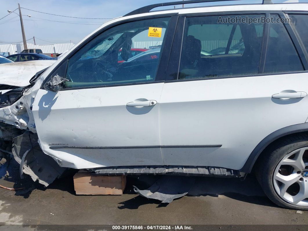 2012 Bmw X5 Xdrive35d White vin: 5UXZW0C57CL670434