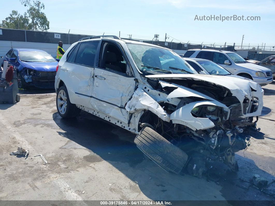 2012 Bmw X5 Xdrive35d White vin: 5UXZW0C57CL670434