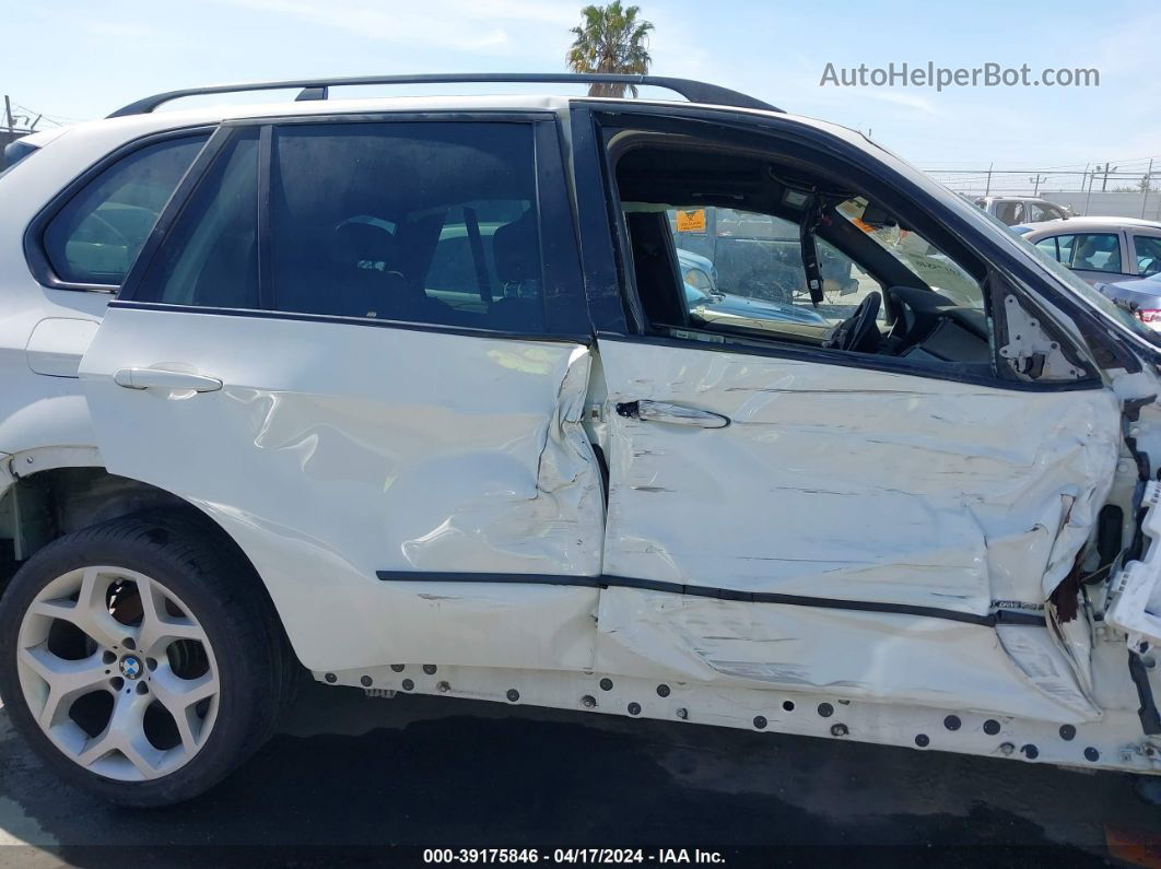 2012 Bmw X5 Xdrive35d White vin: 5UXZW0C57CL670434