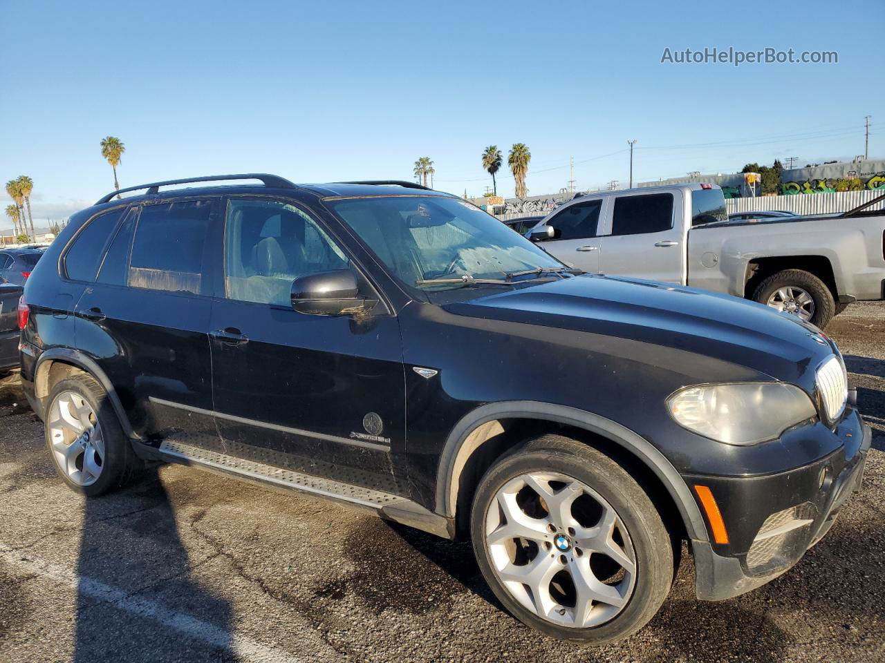 2011 Bmw X5 Xdrive35d Black vin: 5UXZW0C58BL369198