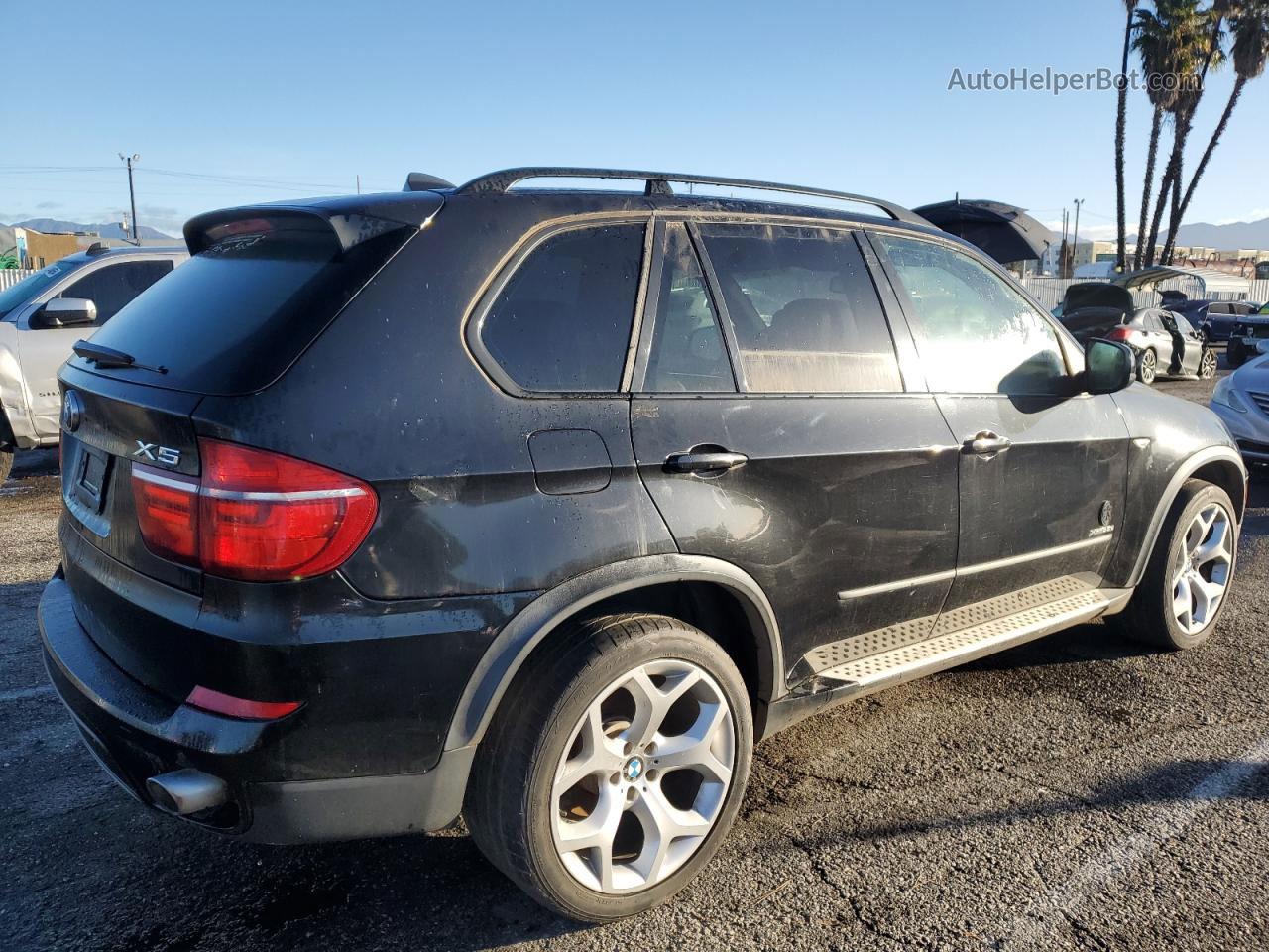 2011 Bmw X5 Xdrive35d Black vin: 5UXZW0C58BL369198