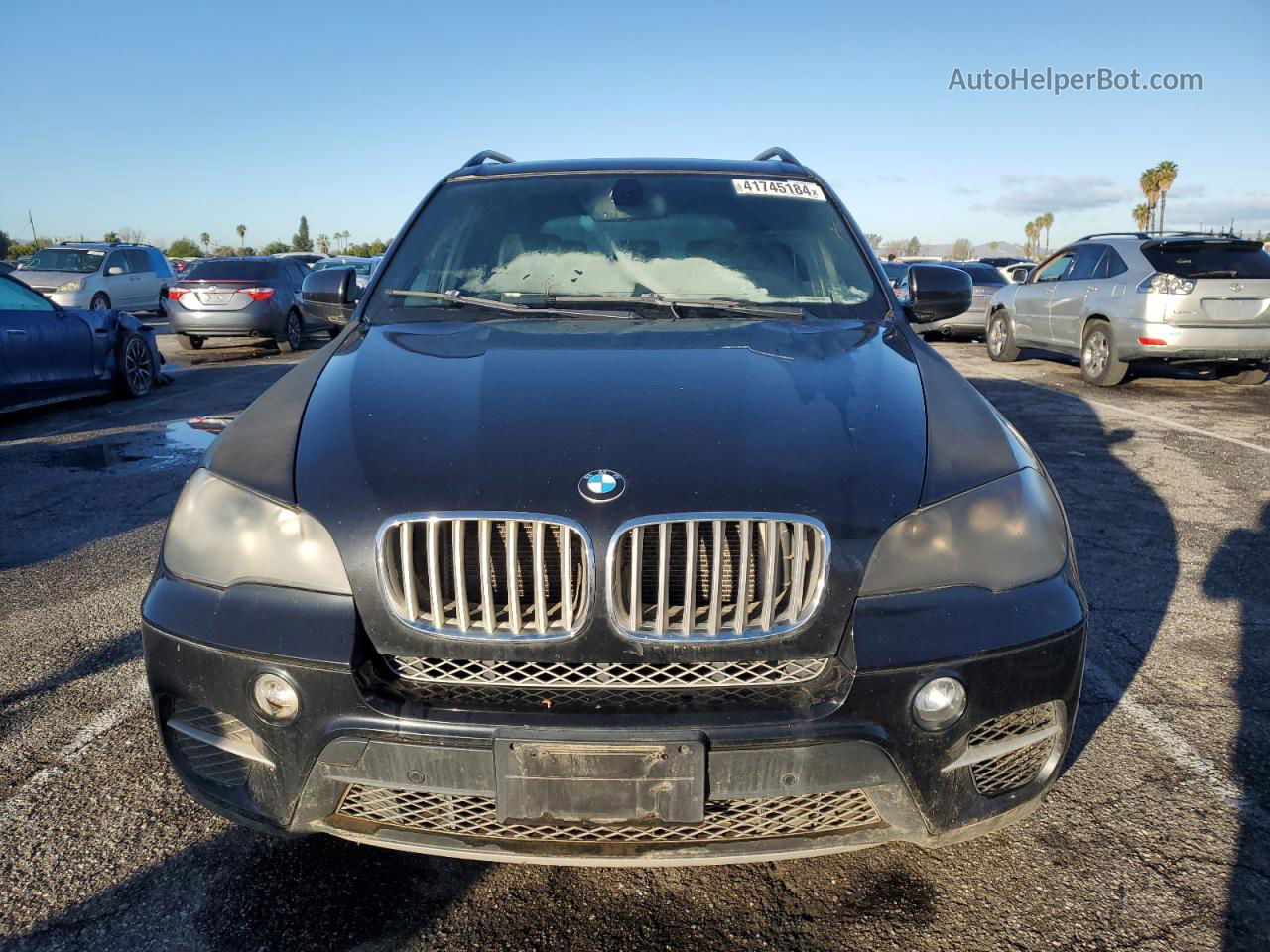 2011 Bmw X5 Xdrive35d Black vin: 5UXZW0C58BL369198