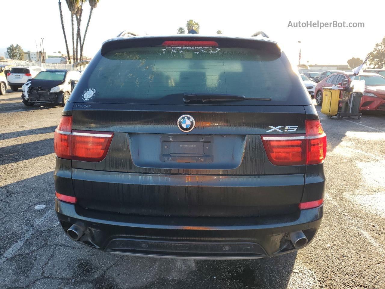 2011 Bmw X5 Xdrive35d Black vin: 5UXZW0C58BL369198