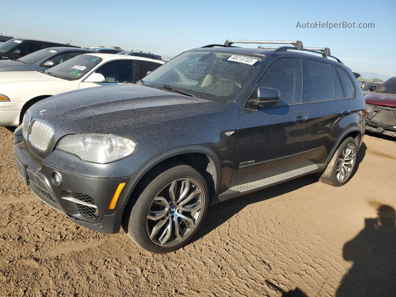 2011 Bmw X5 Xdrive35d Charcoal vin: 5UXZW0C58C0B88379