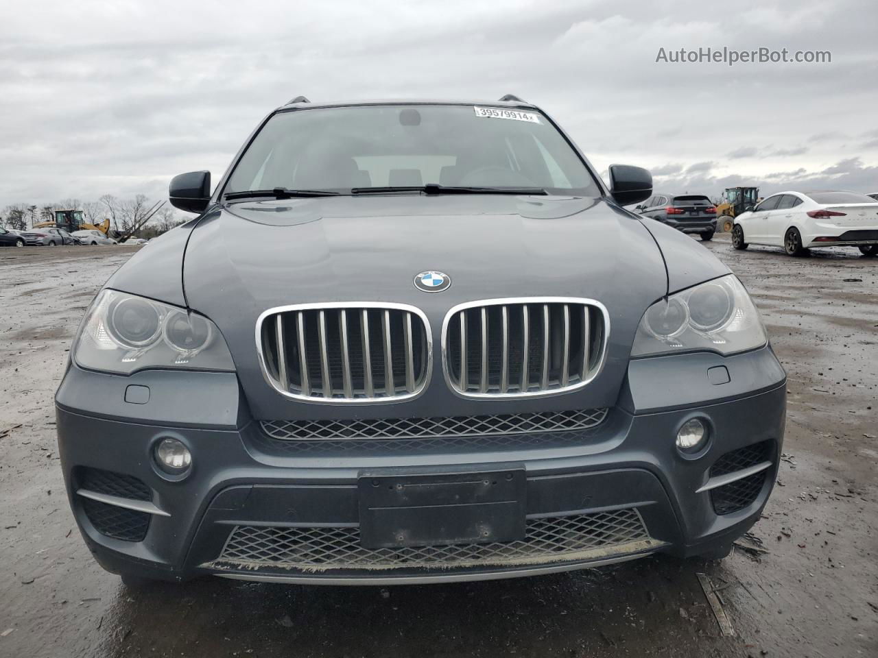 2012 Bmw X5 Xdrive35d Black vin: 5UXZW0C58C0B89886