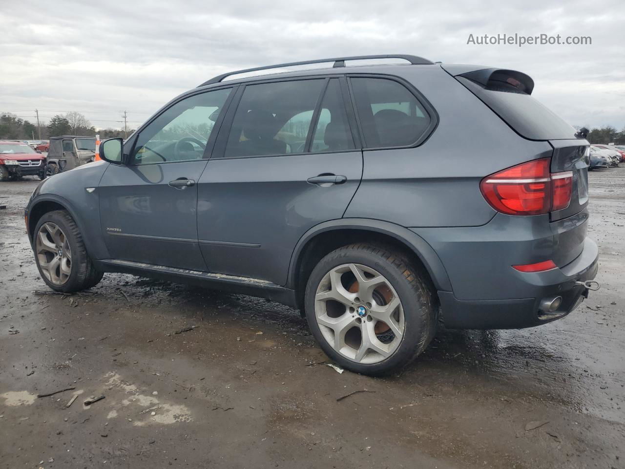 2012 Bmw X5 Xdrive35d Black vin: 5UXZW0C58C0B89886