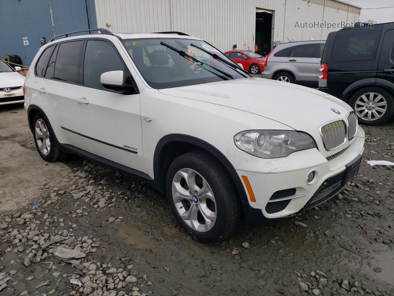 2012 Bmw X5 Xdrive35d Белый vin: 5UXZW0C58CL663542