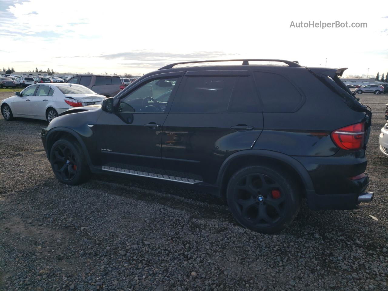 2012 Bmw X5 Xdrive35d Black vin: 5UXZW0C58CL666103