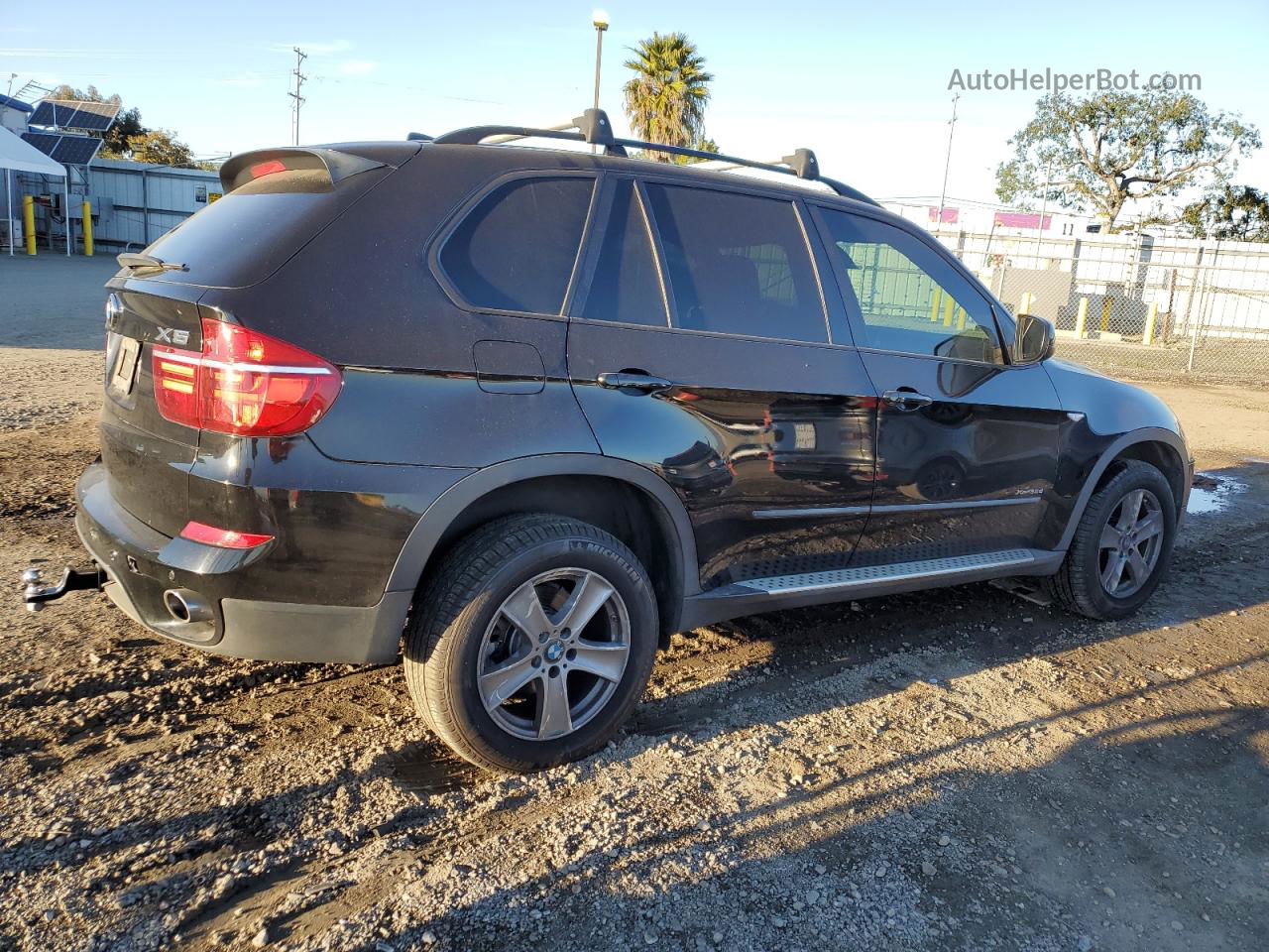 2012 Bmw X5 Xdrive35d Черный vin: 5UXZW0C58CL666361