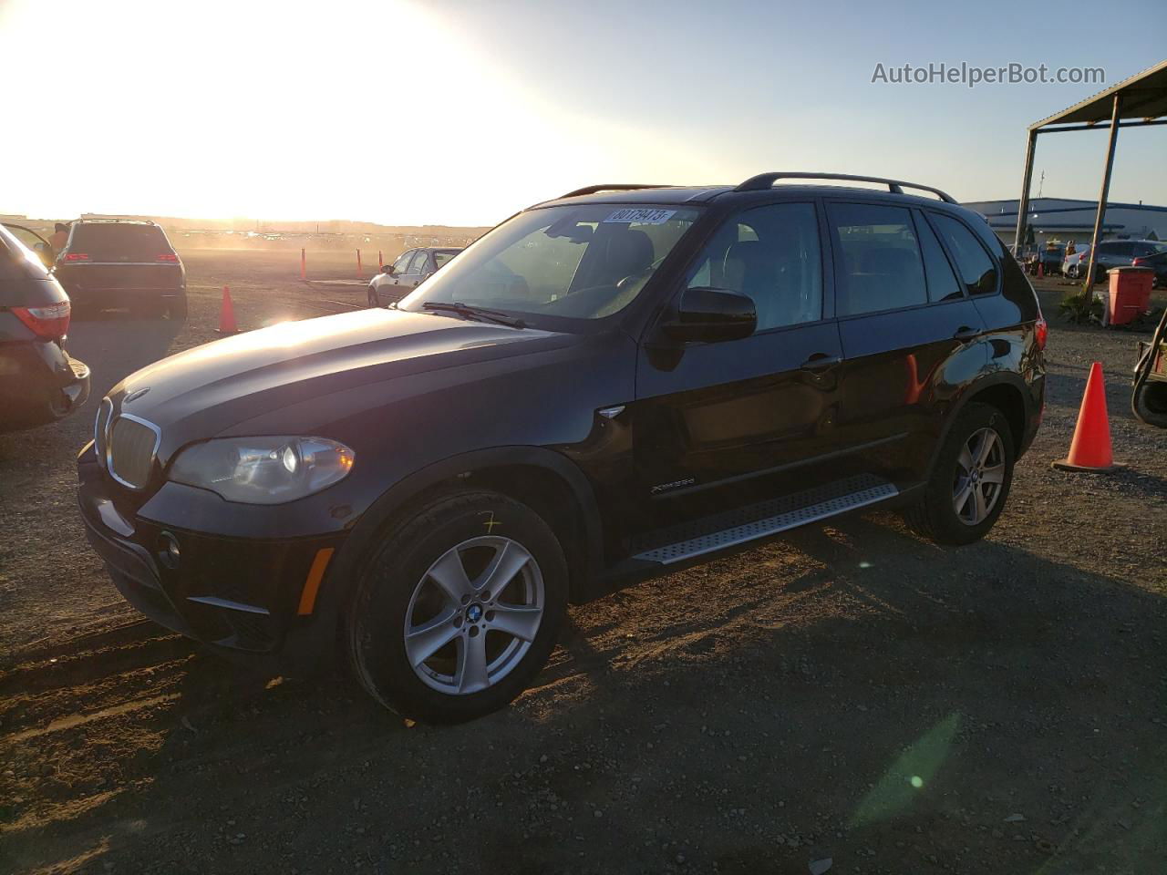 2012 Bmw X5 Xdrive35d Black vin: 5UXZW0C58CL670863