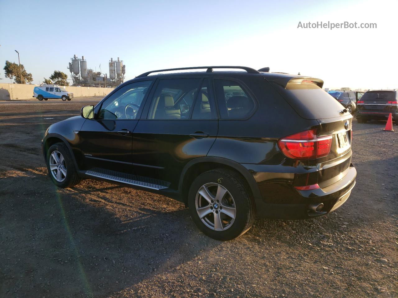 2012 Bmw X5 Xdrive35d Черный vin: 5UXZW0C58CL670863