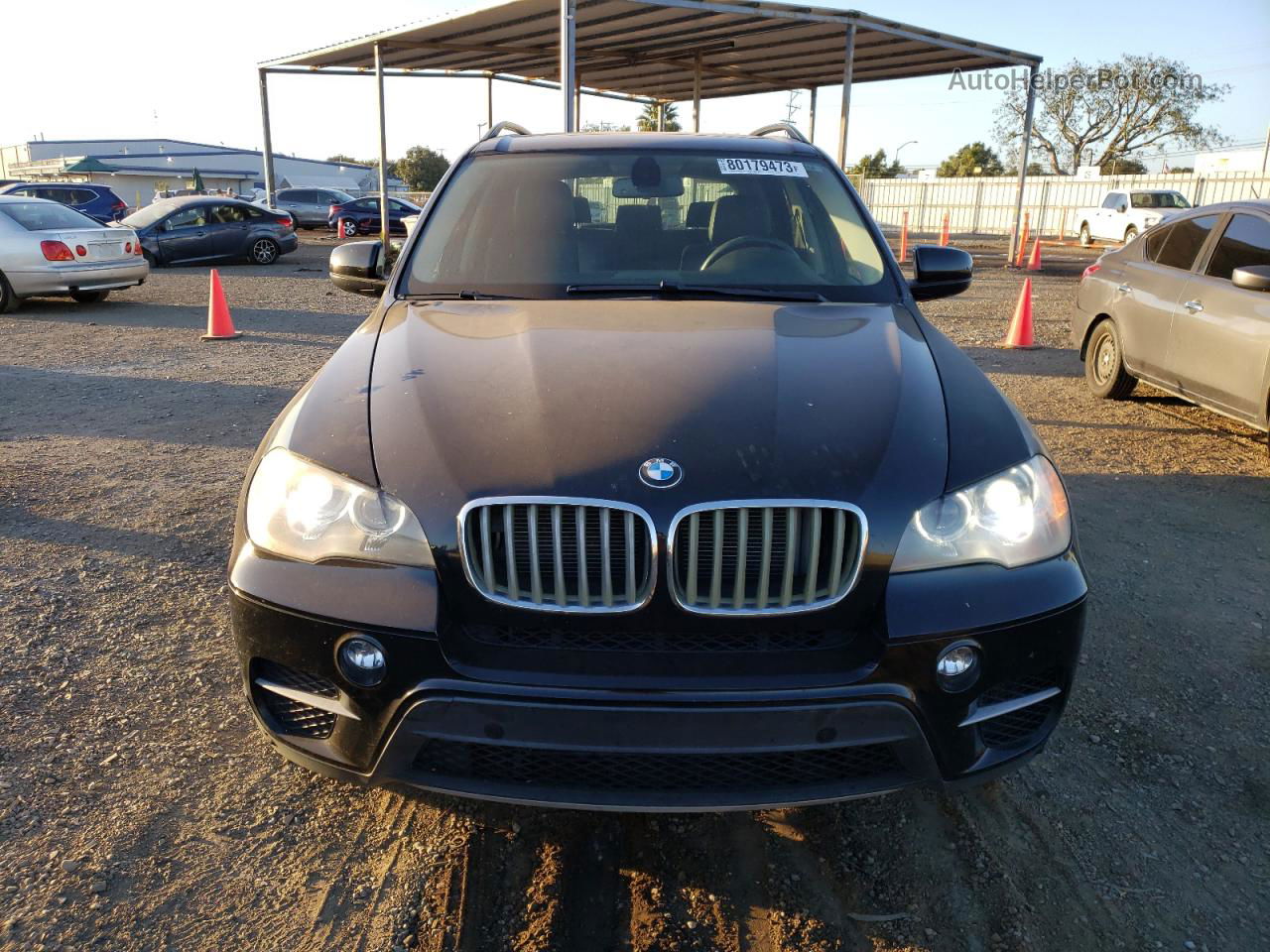 2012 Bmw X5 Xdrive35d Черный vin: 5UXZW0C58CL670863