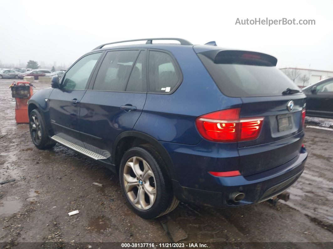 2011 Bmw X5 Xdrive35d Синий vin: 5UXZW0C59BL659868