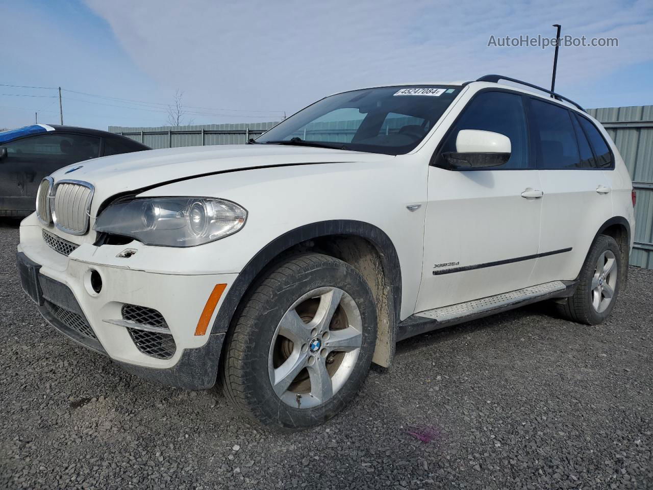 2011 Bmw X5 Xdrive35d White vin: 5UXZW0C59BL661670