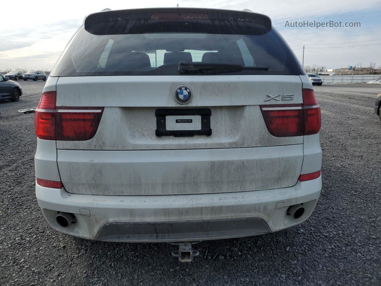 2011 Bmw X5 Xdrive35d White vin: 5UXZW0C59BL661670