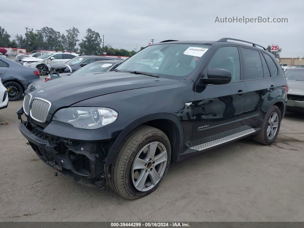 2012 Bmw X5 Xdrive35d Black vin: 5UXZW0C59CL666594