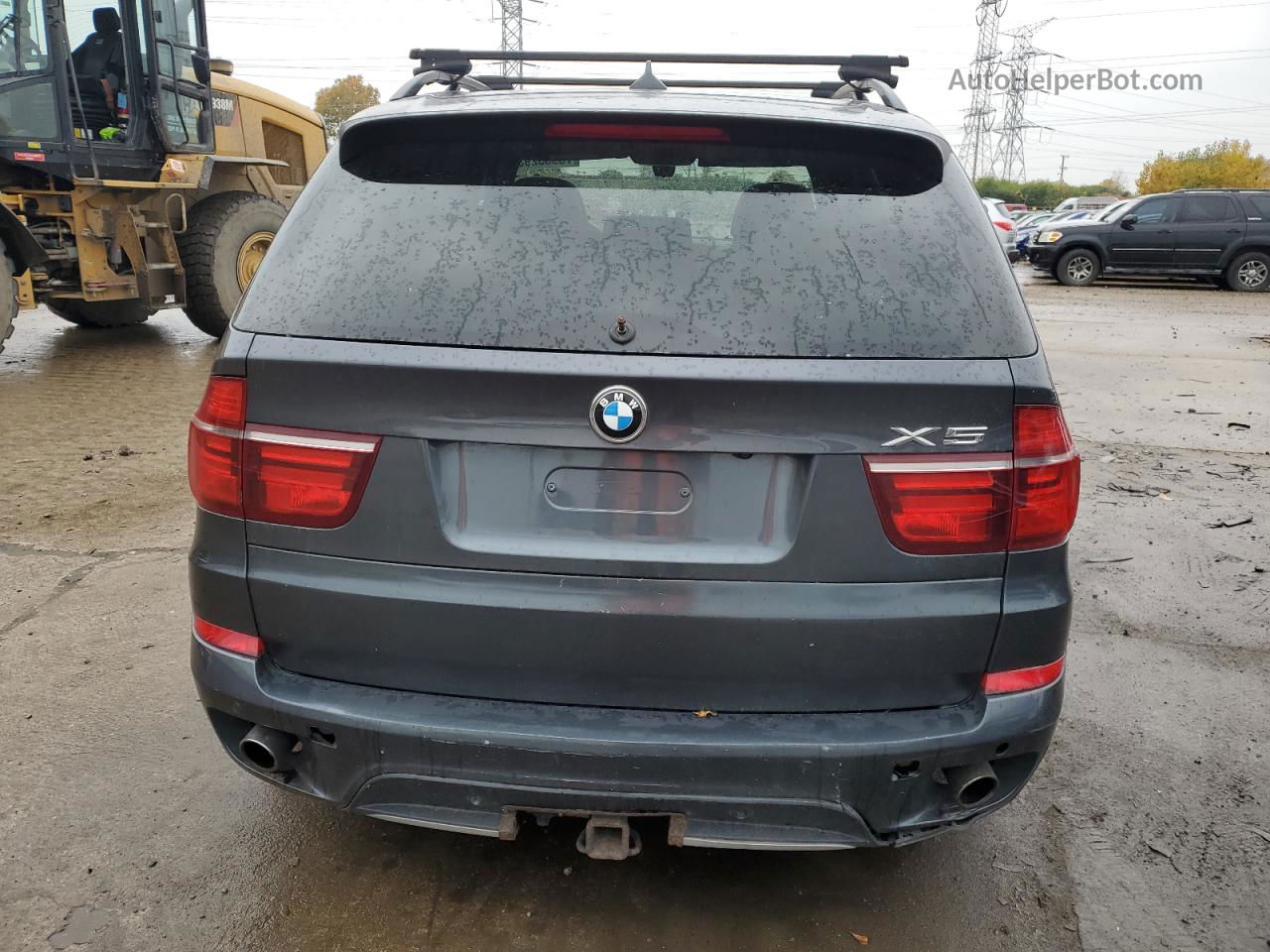 2012 Bmw X5 Xdrive35d Gray vin: 5UXZW0C59CL673920