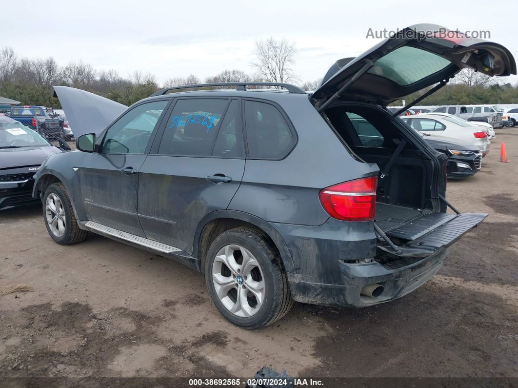 2011 Bmw X5 Xdrive35d Gray vin: 5UXZW0C5XBL657689