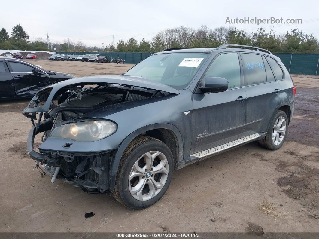 2011 Bmw X5 Xdrive35d Gray vin: 5UXZW0C5XBL657689