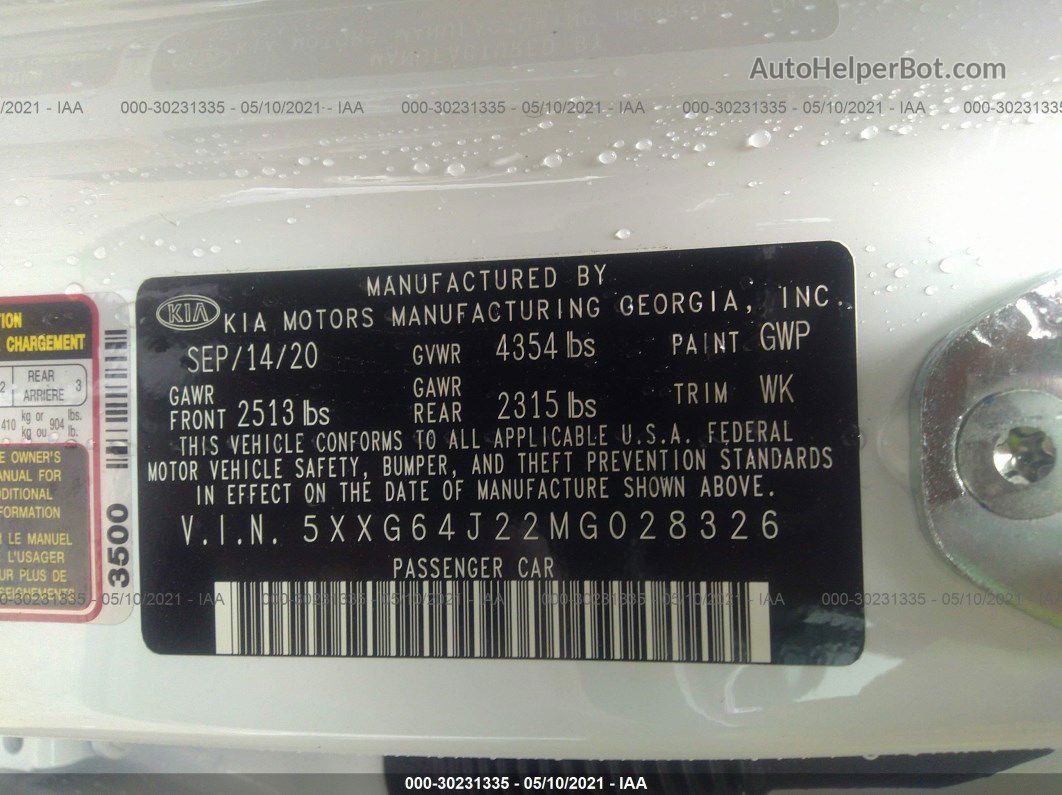 Price & History 2021 Kia K5 Gt-line 1.6l Turbo Gdi I-4 vin