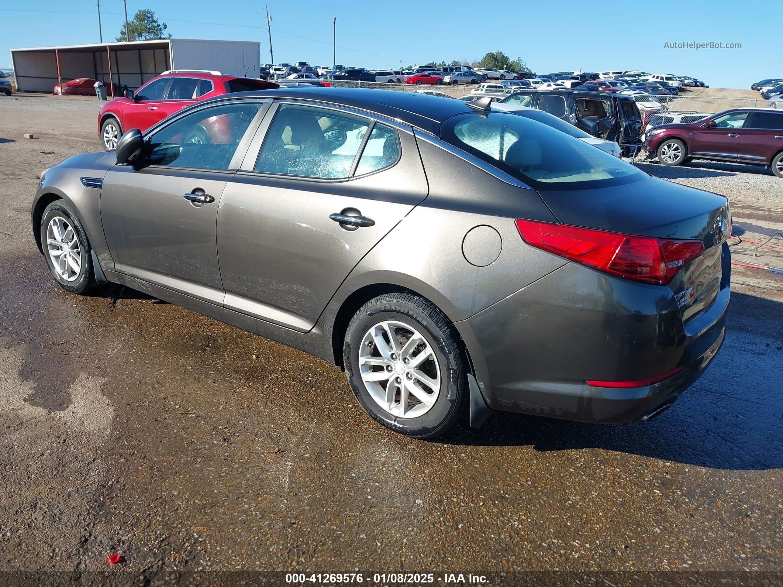 2013 Kia Optima Lx Champagne vin: 5XXGM4A70DG186813