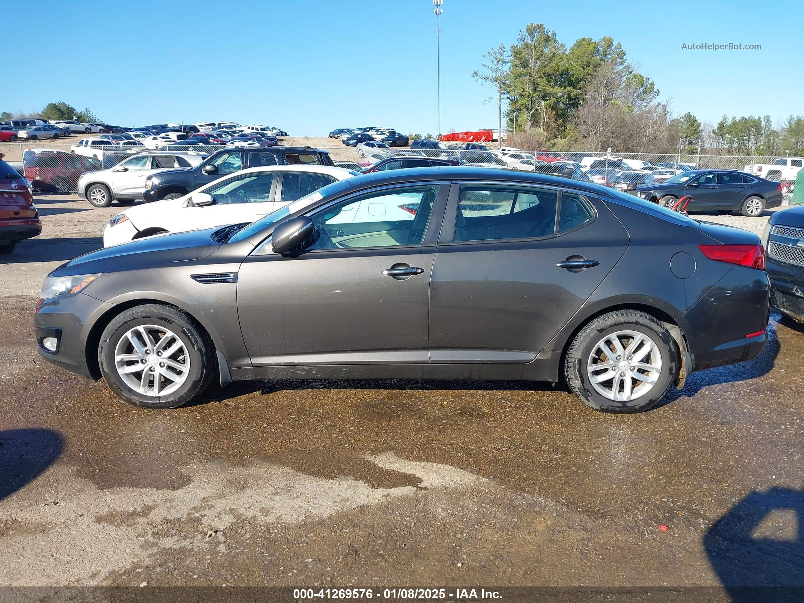 2013 Kia Optima Lx Champagne vin: 5XXGM4A70DG186813