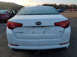 2013 Kia Optima Lx White vin: 5XXGM4A70DG204128